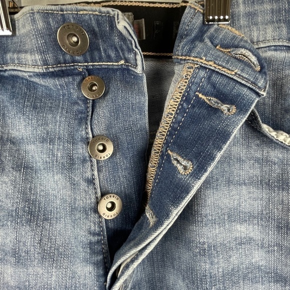 Torrid Cropped Jeans size 18R Medium Wash - Picture 4 of 11